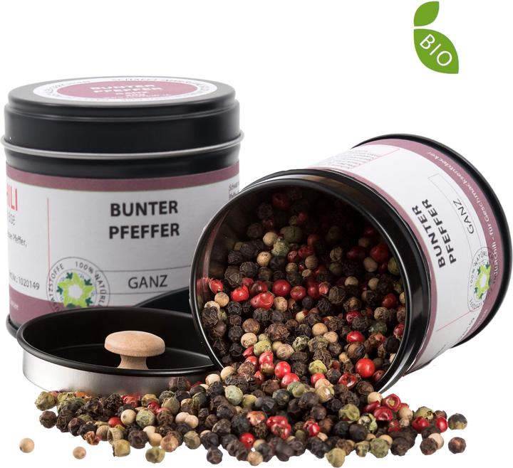 Immagine prodotto Justchili Pepe colorato intero biologico (65 g)