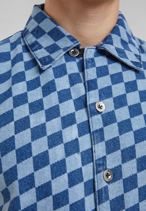 Produktbild Urban Classics Laser Check Printed Boxy Shirt - 166805 (XL)