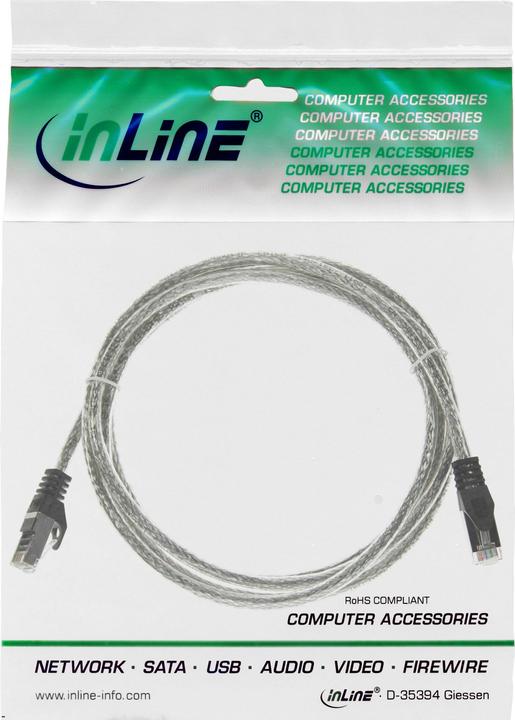 Produktbild InLine Patchkabel (SF/UTP, CAT5e, 1.50 m)