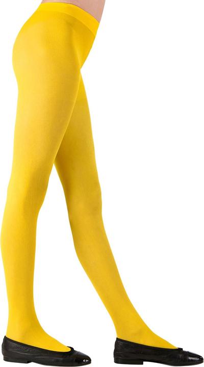 Produktbild Widmann GELBE STRUMPFHOSE 40 DEN, 7-10 years