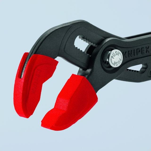 Actual product image Knipex 3 pairs of plastic jaws for all 87 XX 300 mm models (models from 2008) (86 mm)