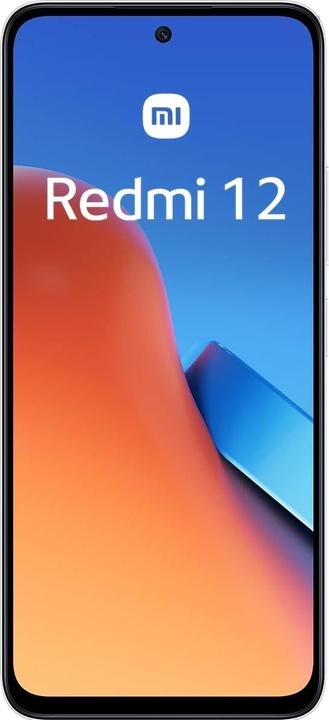 Actual product image Xiaomi Redmi 12 (128 GB, Silver, 6.79", Hybrid Dual SIM, 50 Mpx, 4G)
