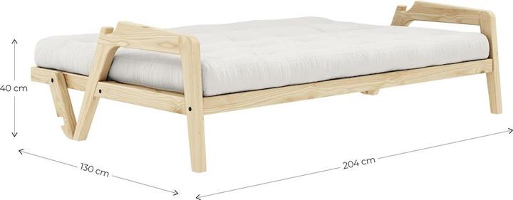 Produktbild Karup Design Grab (3-Sitzer, Bettsofa)