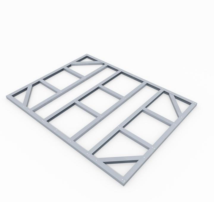 Actual product image Globel Foundation floor frame 8x6