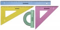 Produktbild Donau Geometrie-set, klein, anhängerverpackung, farbig sortiert (20 cm)