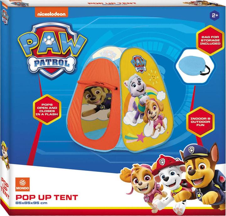 Actual product image Mondo PAW Patrol pop-up tent