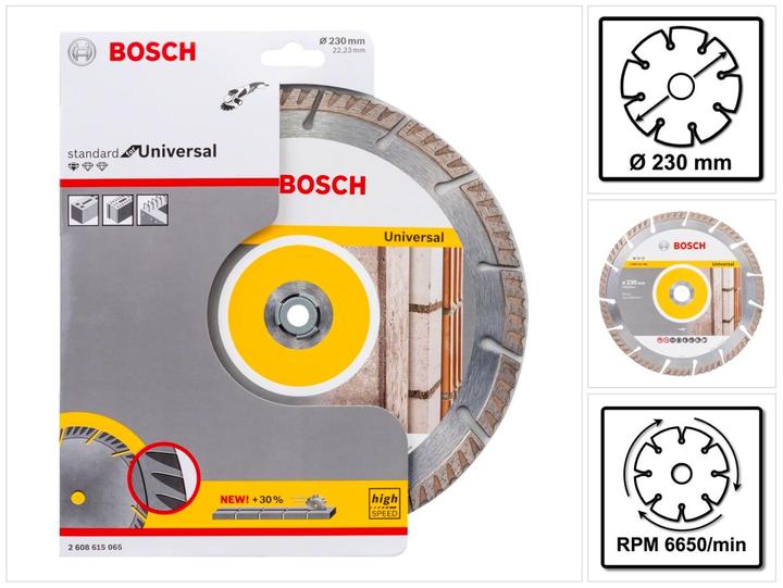 Produktbild Bosch Professional Zubehör PRO Multi Material Diamanttrennscheibe, 230 x 22,23 mm