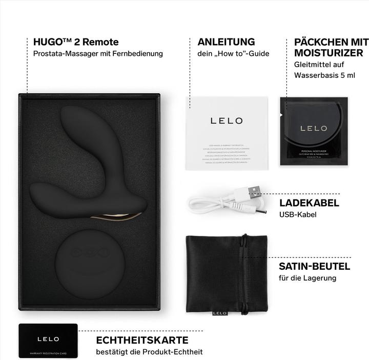 Actual product image LELO Hugo 2 Remote