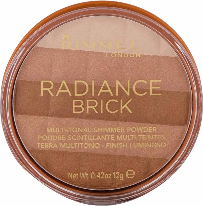 Actual product image Rimmel London Radiance Brick (001 Light, Bronzer, 12 g)