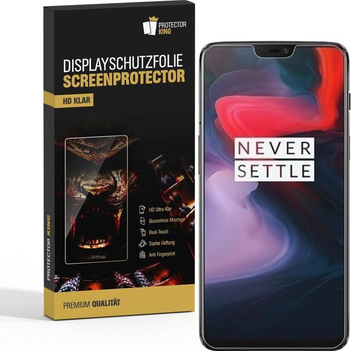 Actual product image Protectorking 3x premium screen protector 3D CLEAR (3 Piece, OnePlus 6)