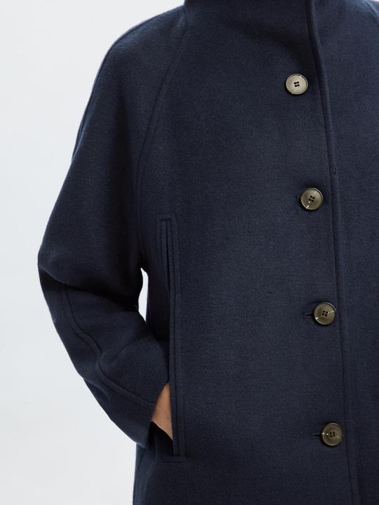 Actual product image Selected Femme Slfvinni Wool Blend Coat Noos (36)