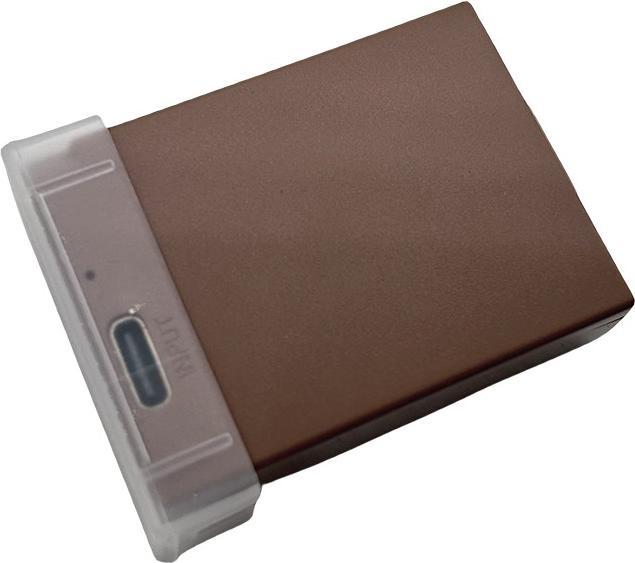 Actual product image Acconic Battery with USB-C input for Canon LP-E10 EOS 1200D EOS1100D EOS-1100D Rebel T3 LP-E10 Kiss (Camera battery)