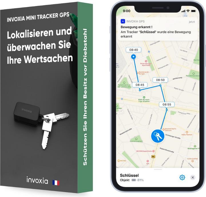 Image du produit Invoxia GPS Tracker Mini (iOS, Android)