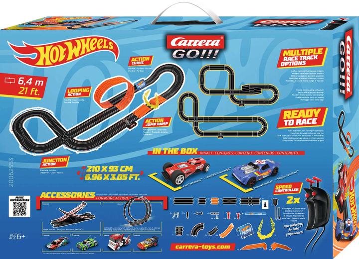 Immagine prodotto Carrera VAI!!! Hot Wheels 6,2 m