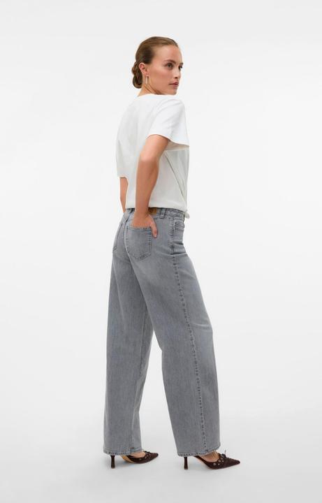 Actual product image Vero Moda VMFAYE Niedrige Taille Weiter Beinschnitt Jeans Weit geschnitten (W31/L34)