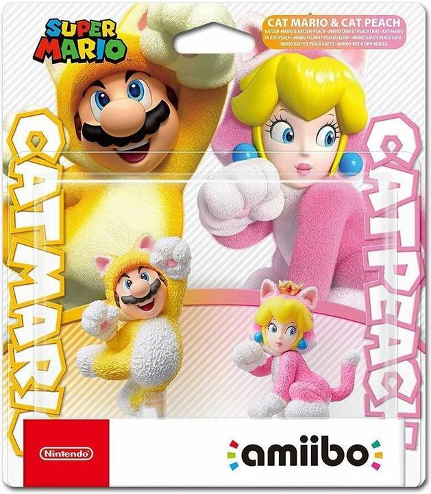 Nintendo Amiibo Double Pack Cat Mario e Cat Peach (Switch, Wii U)