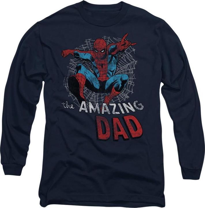 Spiderman Spider Dad TShirt Vatertag (S)