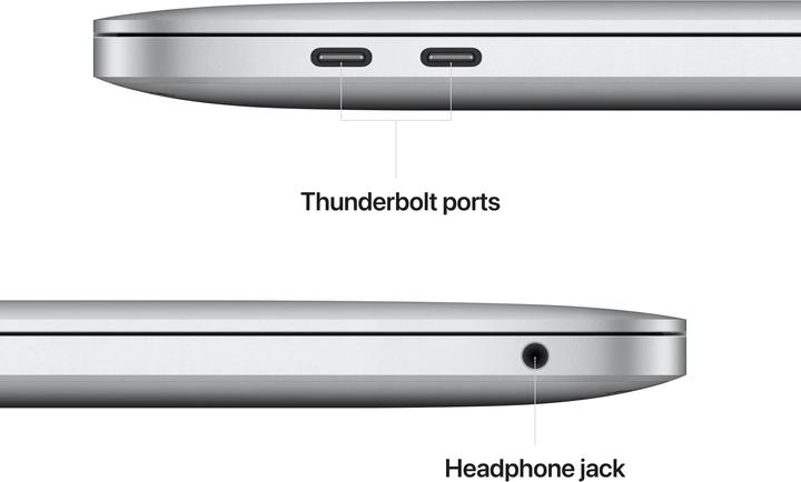 Produktbild Apple MacBook Pro – 2022 (13.30", M2, 8 GB, 512 GB, DE)