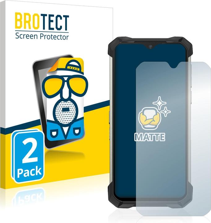 Image du produit BROTECT Film de protection antireflet Protection d'écran mat (2 pièce(s), Doogee S88 Pro)