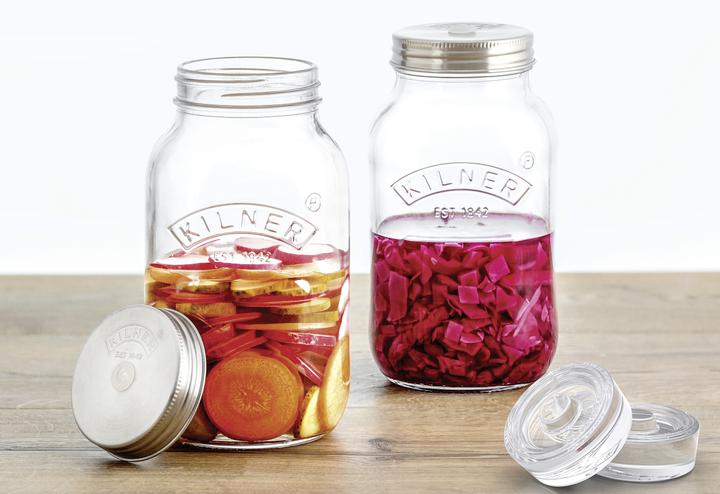 Produktbild Kilner Fermentationsgläser (2 Stk., 1 l)
