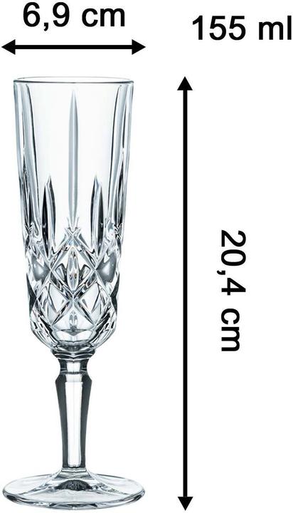 Produktbild Nachtmann Celebration Set Noblesse (15.10 cl, 5 Gläser, Sektgläser)
