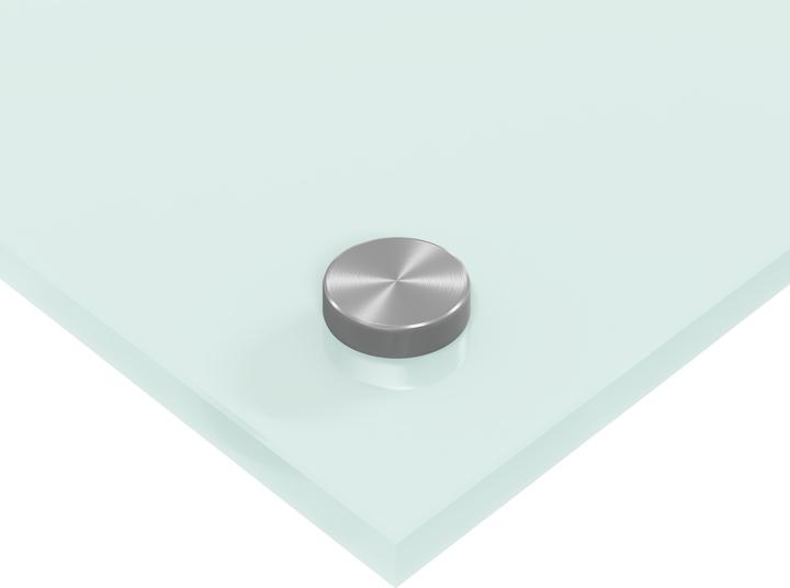 Produktbild VidaXL Küchenrückwand Weiss 120x60x0,6 cm aus gehärtetem Glas