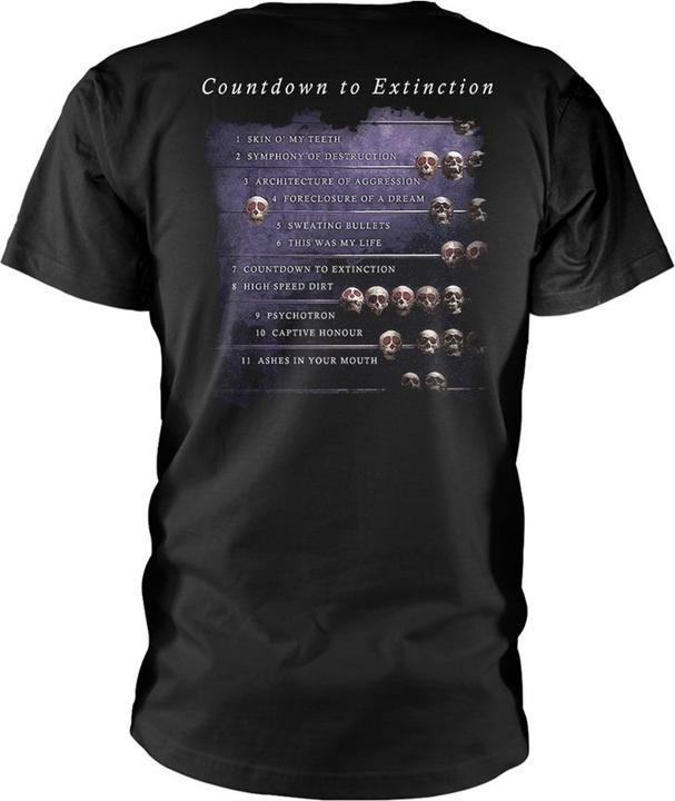 Produktbild Megadeth Countdown To Extinction TShirt (L)