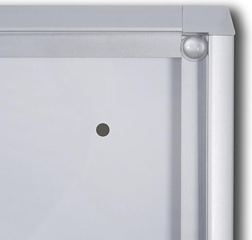 Produktbild eurokraft basic Info-Schaukasten für innen (Magnettafel, Pinnwand, 49.5 x 35 cm)
