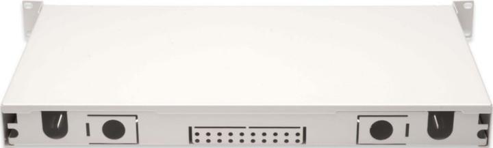 Produktbild Digitus Ausziehbare Glasfaser - Spleissbox 1U Equipped 6x SC duplex inkl. M 25 Schraube Spleisskassette F...
