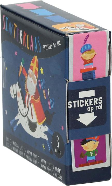Actual product image Wins Holland Sinterklaas sticker on a roll, 3 metres