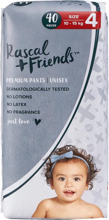 Image du produit Rascal+Friends Culottes Premium (Taille 4, Pack, 40 pièce(s))