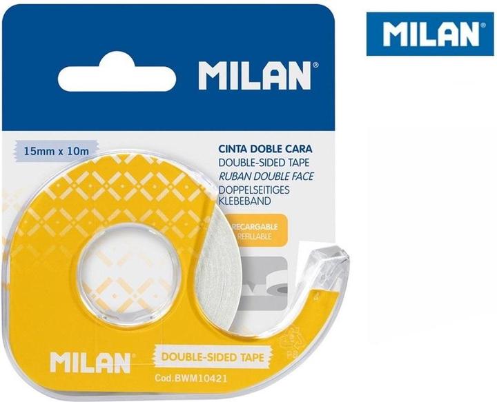 Produktbild Doppelseitiges Klebeband 15 mm x 10 m MAILAND (15 mm)