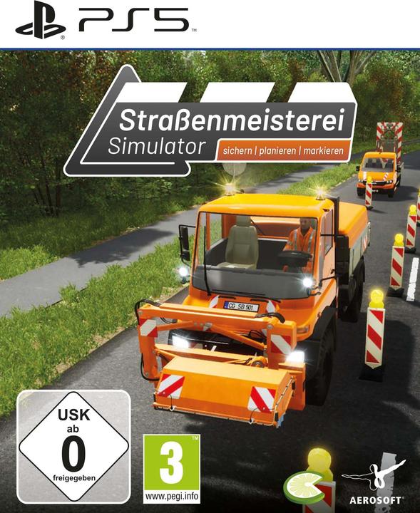 Produktbild Aerosoft Strassenmeisterei Simulator (PS5, DE)