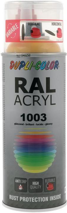 Produktbild Dupli-Color Acryllack glänzend RAL 1003 signalgelb (Signalgelb, 0.40 l)