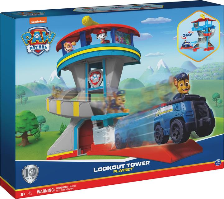 Actual product image Paw Patrol Lookout Tower Playset