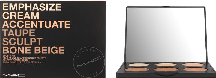 Immagine prodotto MAC Cosmetics Studio Fix Sculpt & Shape Contour Palette (Luce/Medio, Highlighter, Bronzer, 14.40 g)