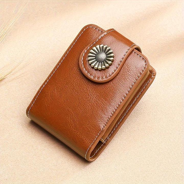 Actual product image Only-Bags.Store Modische Mini-Makeup-Tasche, tragbares Makeup-Etui mit Spiegel und Lippenstift-Fach