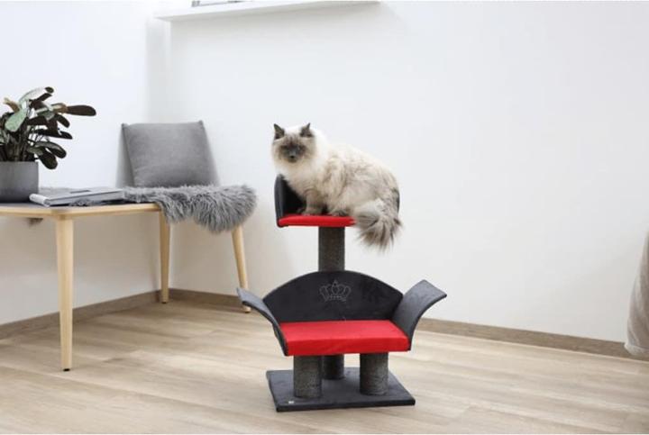 Produktbild Kerbl Lounge Deluxe (70 cm, Grau, Rot)