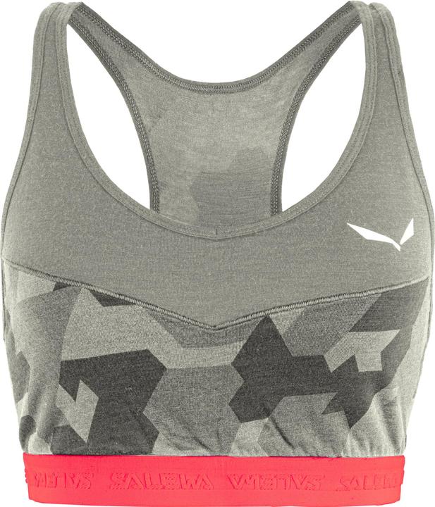 Actual product image Salewa Cristallo Warm Alpine Merino Responsive Sports Bra Da