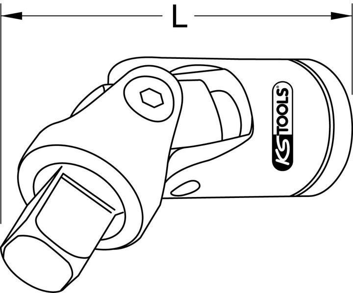 Produktbild KS Tools Edelstahl Kardangelenk