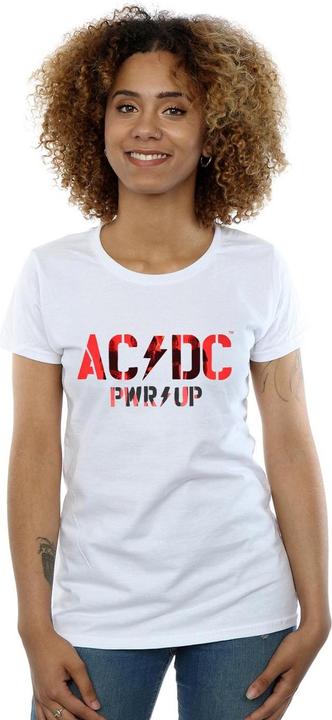 Produktbild AC/DC PWR UP FotoLogo TShirt aus Baumwolle (XL)