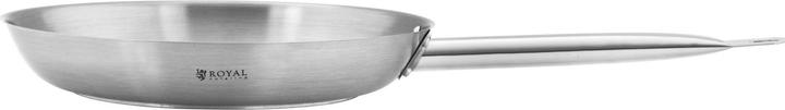 Produktbild Royal Catering Edelstahlpfanne Unbeschichtete Pfanne Grillpfanne Stielpfanne Ø 30 Cm X 5,5 Cm (30 cm, Bratpfanne)