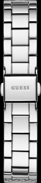 Actual product image Guess P SLV CS W/ CRYS / SUN SLV GLITZ DL / P SLV BRCT W/ CRYS Wristwatch (Watch with gemstone, 32 mm)