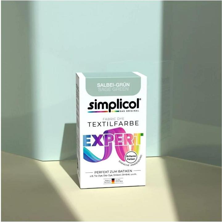 Produktbild Simplicol Textilfarbe expert (Salbeigrün)