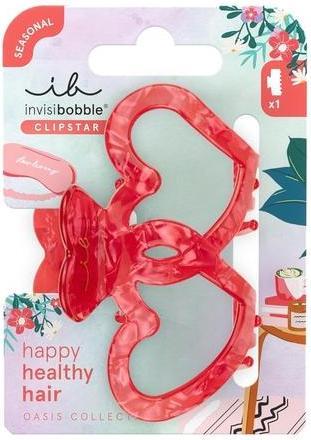 Invisibobble Clipstar M Oasis Lover's Nest Heart Shaped Hair Clip Stylish (1 pcs)