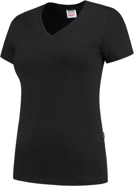Tricorp T-Shirt V-Ausschnitt Fitted Damen Black Gr. XL (XL)