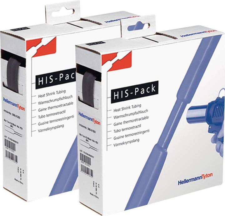 Produktbild HellermannTyton WarmschrumpfschlauchbraunRolle (5 x)