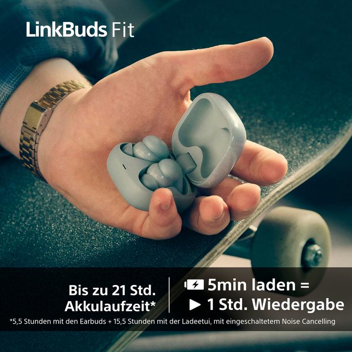 Produktbild Sony LinkBuds Fit (NC, 5.50 h, Kabellos)