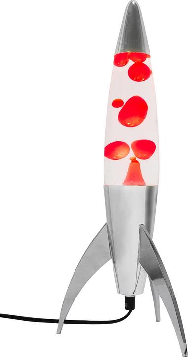 Image du produit Fisura Lampe à Lave Fusée Rouge de (E14)