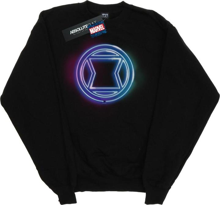 Black Widow Neon Logo Sweatshirt (L)